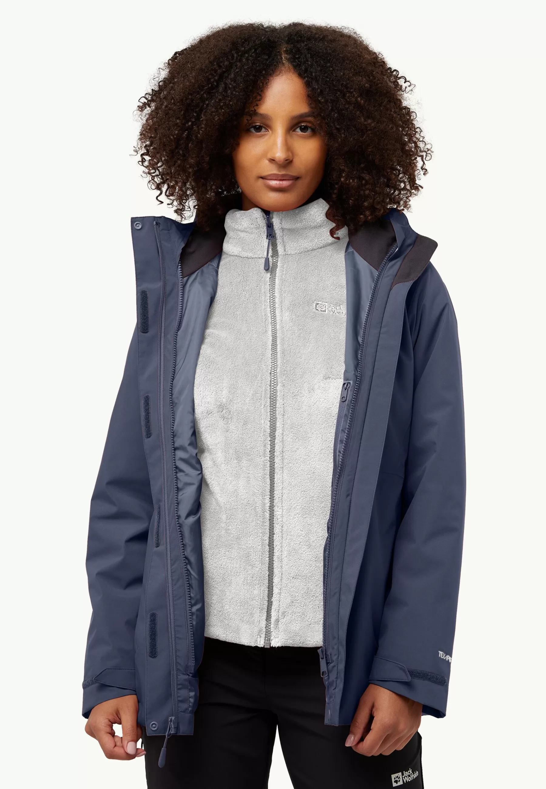 Sale Rotwand 3in1 Jkt W Femme Vestes D'Hiver | Vestes 3-En-1